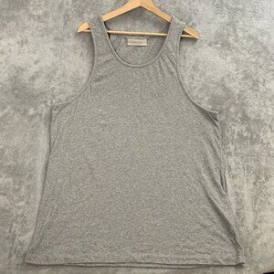 Essentials Fear of God Shirt Mens XL Gray Sleeveless Tank Top Casual Streetwear